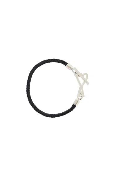 Shop Ami Alexandre Mattiussi Ami Paris Rope Bracelet With Cord In Mixed Colours
