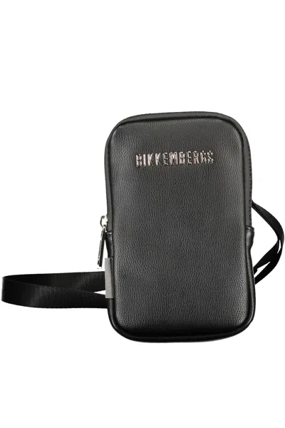 Shop Bikkembergs Black Polyethylene Shoulder Bag