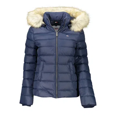 Shop Tommy Hilfiger Blue Polyester Jackets & Coat