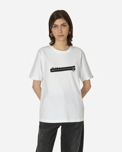 Shop Phingerin P-zip T-shirt In White