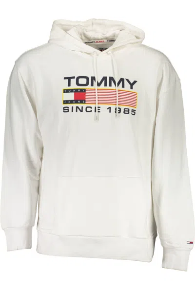 Shop Tommy Hilfiger White Cotton Sweater