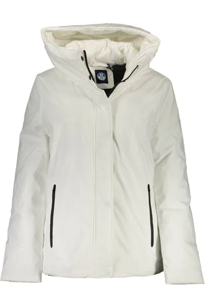 Shop North Sails White Polyester Jackets & Coat