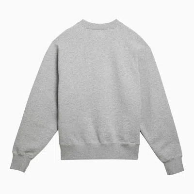 Shop Ami Alexandre Mattiussi Ami Paris Ami De Coeur Light Sweatshirt In Grey
