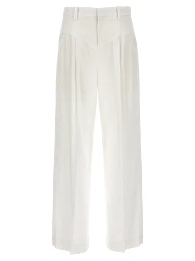 Shop Isabel Marant Staya Pants In White