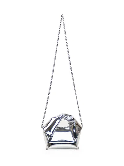 Shop Jw Anderson J.w. Anderson Small Twister Bag In Silver