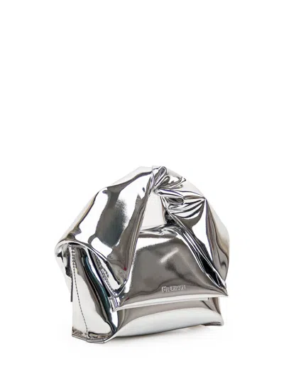 Shop Jw Anderson J.w. Anderson Small Twister Bag In Silver
