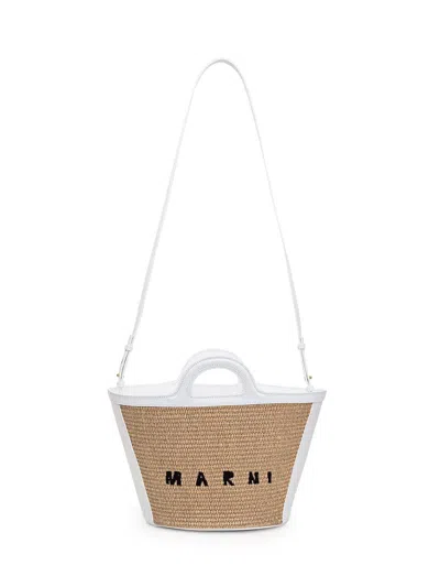 Shop Marni Tropicalia Small Bag In White