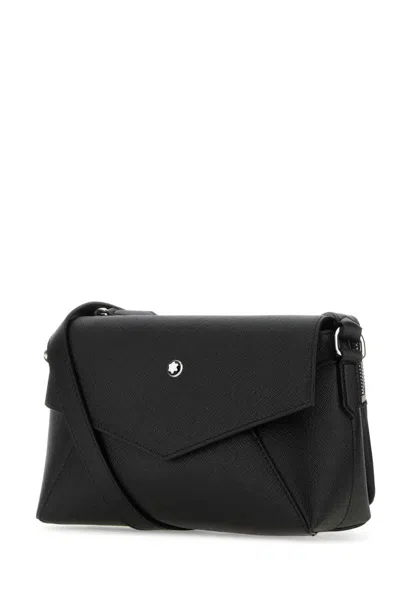 Shop Montblanc Shoulder Bags In Black