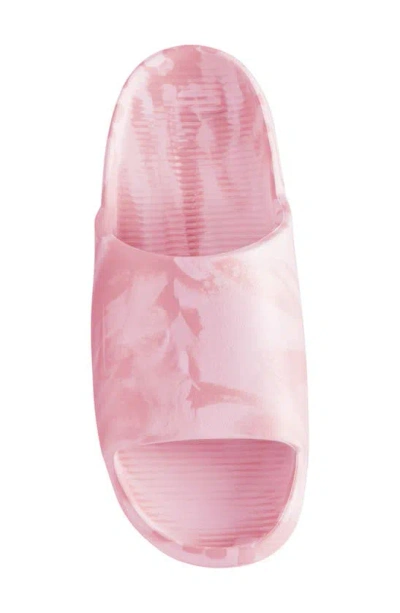 Shop Nike Calm Slide Sandal In Pink Foam / Pink Foam