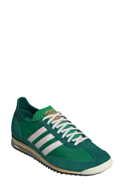 Shop Adidas Originals Sl 72 Og Sneaker In Indigo/ Seagreen/ Green