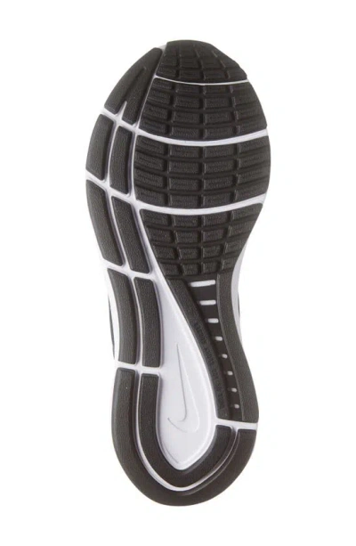 Shop Nike Air Zoom Structure 24 Running Shoe In Black/ White