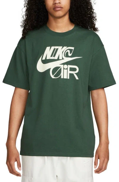 Shop Nike Air Max90 Graphic T-shirt In Fir