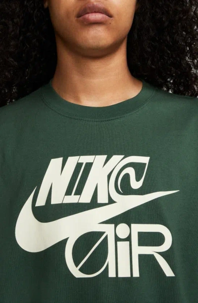 Shop Nike Air Max90 Graphic T-shirt In Fir