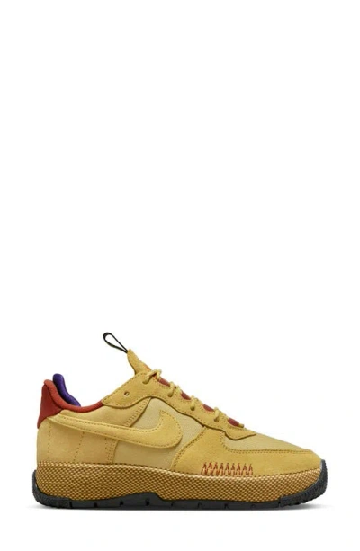 Shop Nike Air Force 1 Wild Hiking Sneaker In Wheat Gold/ Rugged Orange