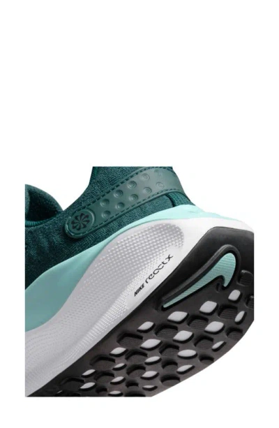 Nike Infinityrn 4 Running Shoe In Deep Jungle/ Silver/ Black