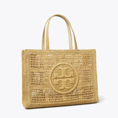 Shop Tory Burch Large Ella Hand-crocheted Tote In Natural