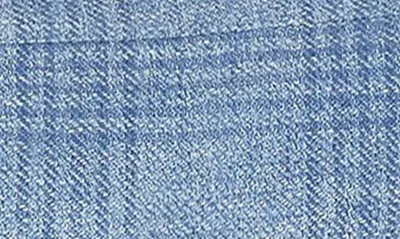 Zegna Fairway Crossover Plaid Linen Blend Sport Coat In Sky Blue