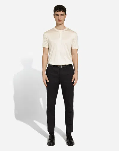 Dolce & Gabbana Pantalone In Blue