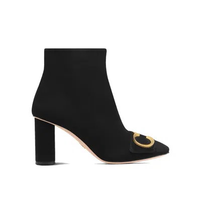 Shop Dior Ankle Boots In Black