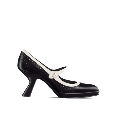 Shop Dior Mary Jane Pumps In Black