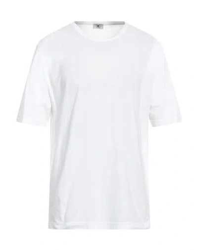 Shop Kired Man T-shirt White Size 46 Cotton
