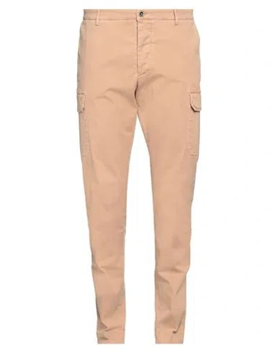 Shop Peserico Man Pants Sand Size 38 Cotton, Elastane In Beige