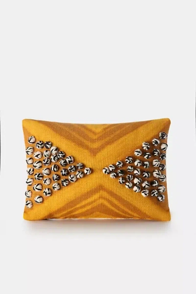 Shop Charlie Sprout Juguru Pillow In Yellow