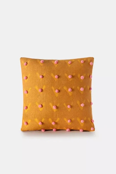 Shop Charlie Sprout Wing Pillow In Yellow