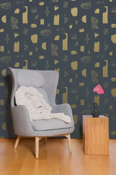 Shop Thatcher Silhouettes Hand Printed Wallpaper