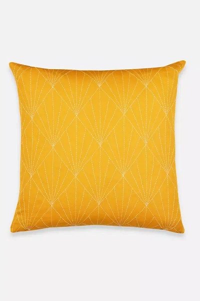 Shop Anchal Array Toss Pillow In Yellow