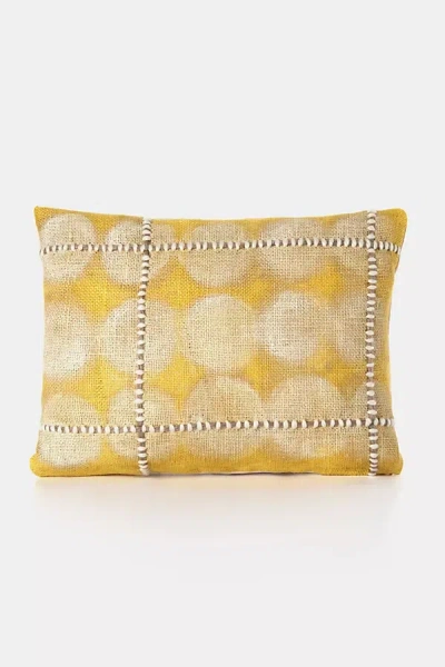 Shop Charlie Sprout Ithemba Pillow In Yellow