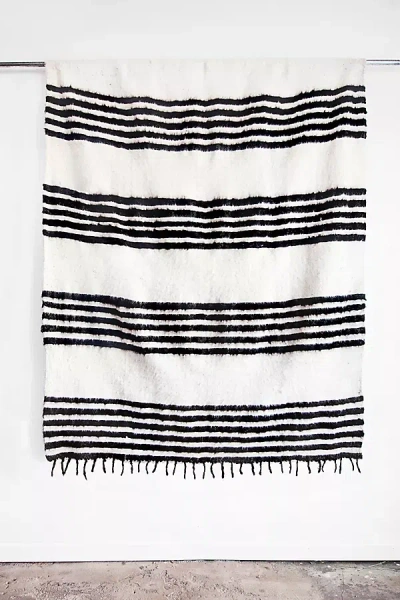 Shop The Global Trunk Thin Stripe Modern Momo Blanket