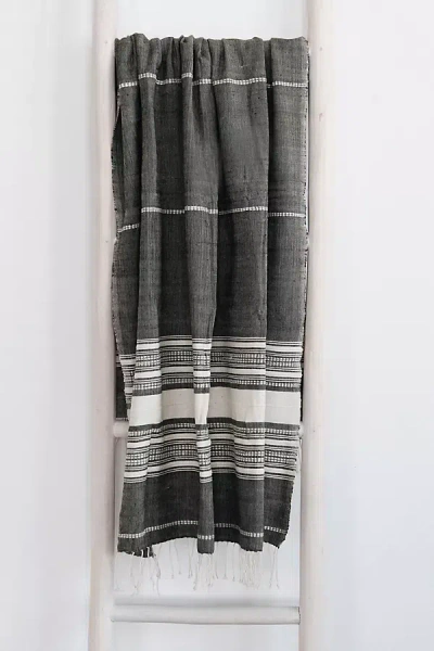 Shop Connected Goods Ziggy Towel No. 0512 In Grey