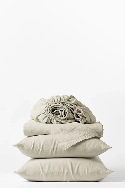Shop Coyuchi Organic Relaxed Linen Sheet Set