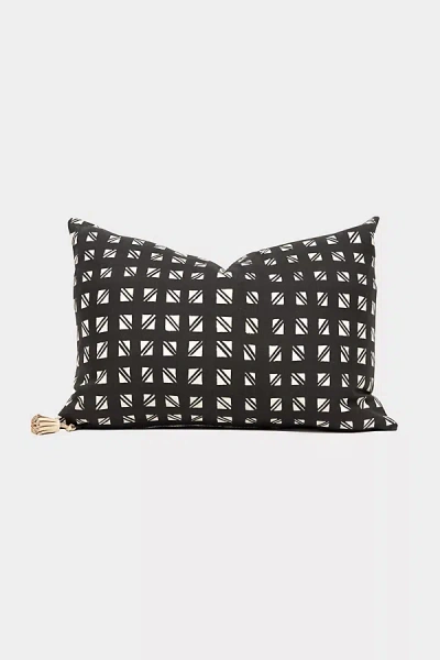 Shop House Of Nomad Checked Out Lumbar Pillow