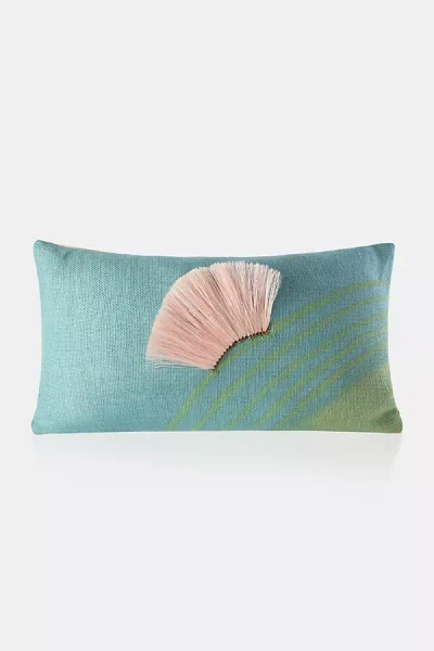 Shop Charlie Sprout Uthingo Pillow In Blue