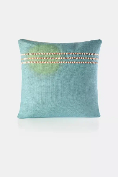 Shop Charlie Sprout Elangeni Pillow In Blue