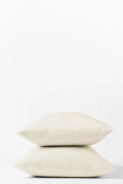Coyuchi 300 Thread Count Organic Percale Pillowcase Set Of 2