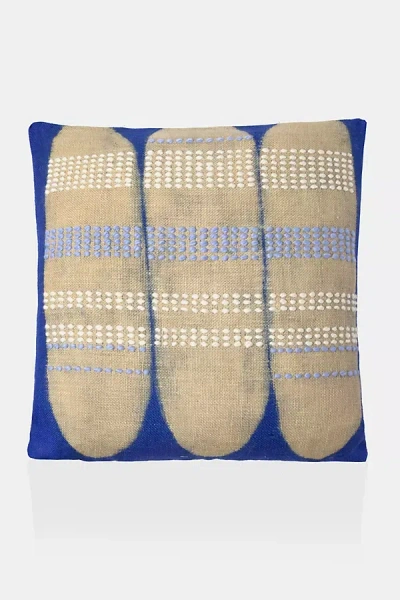 Shop Charlie Sprout Wai Pillow In Blue