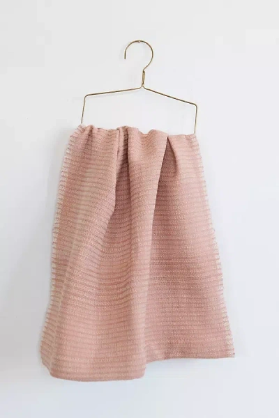 Shop Connected Goods Izzy Hand Towel No. 0929 In Pink