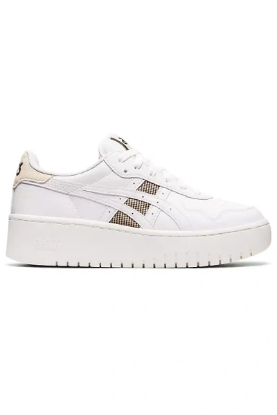 Shop Asics Japan S Platform Sportstyle Sneakers In White