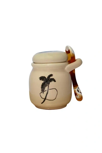 Shop Sensi Studio Ceramic Jar And Spoon