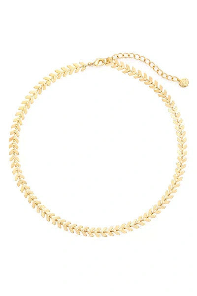 Shop Brook & York Floral Choker Necklace In Gold