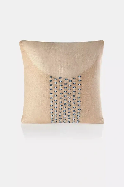 Shop Charlie Sprout Inyanga Pillow In Beige