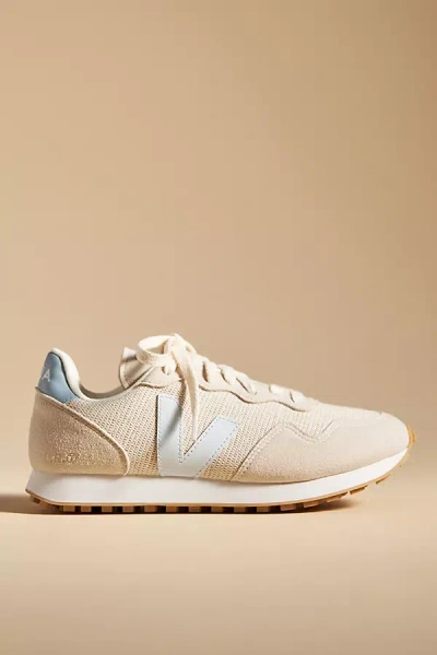 Veja Sdu Panelled Low-top Sneakers In Beige