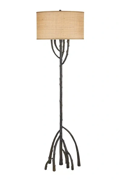 Shop Currey & Company Mangrove Bronze Floor Lamp
