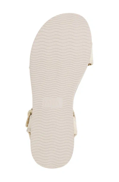 Shop Mia Amore Sofee Whipstitched Sandal In Bone