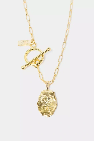 Shop Deux Lions Jewelry Dieu Créa Necklace In Gold