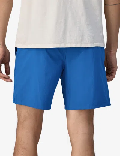 Shop Patagonia Baggies Lights Shorts (6.5 In) In Blue