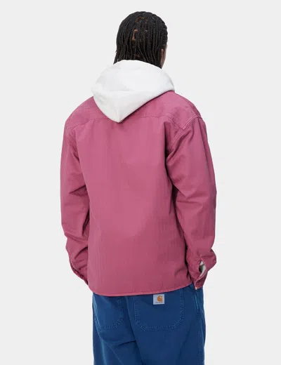 Shop Carhartt -wip Rainer Over Shirt In Pink